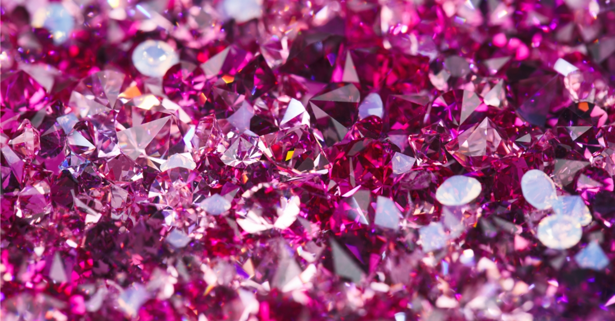 pink gems