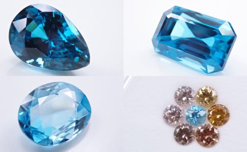 ジルコン　ブルージルコン　ルース