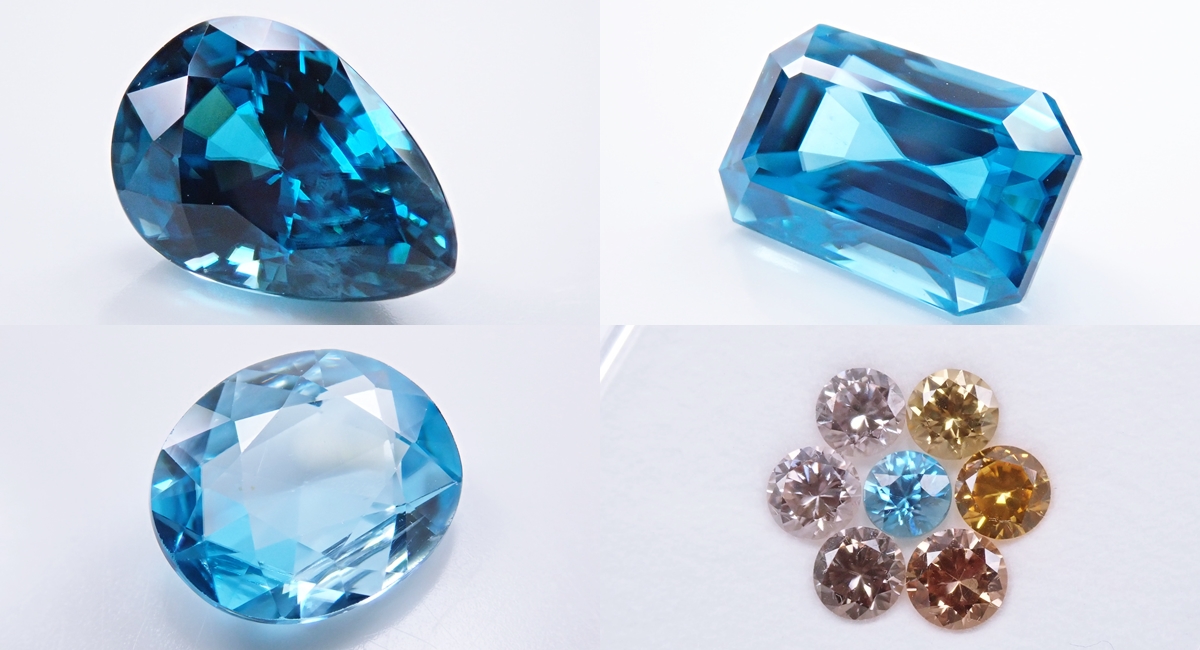 ジルコン　ブルージルコン　ルース