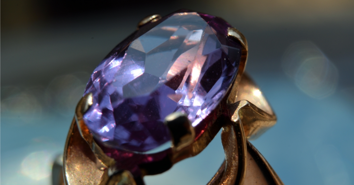 アレキサンドライトリング