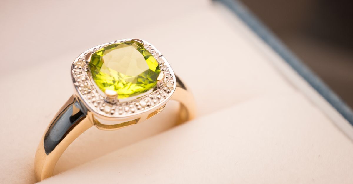 ペリドット リング