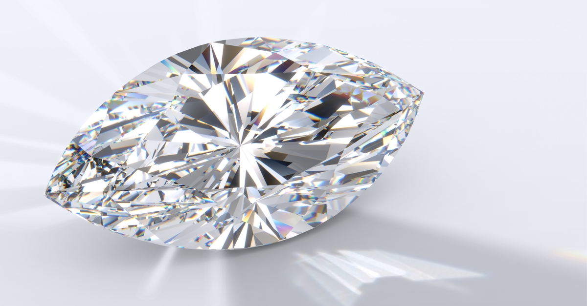 マーキスカットダイヤモンド　ルース