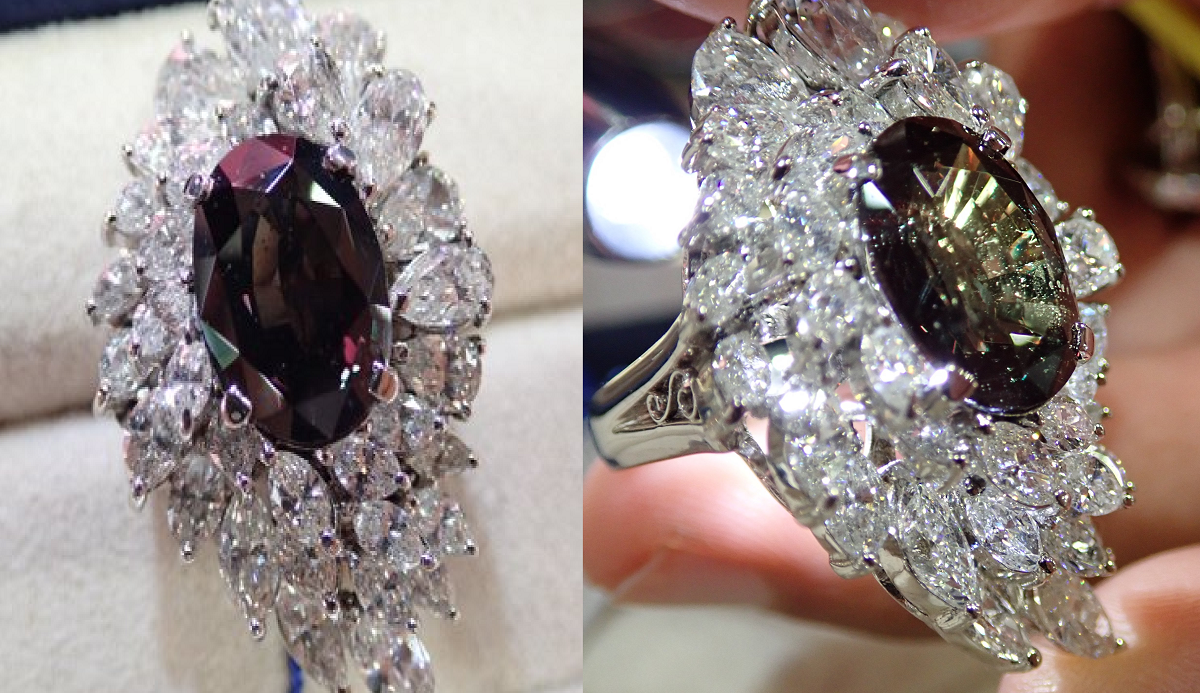 アレキサンドライト　リング