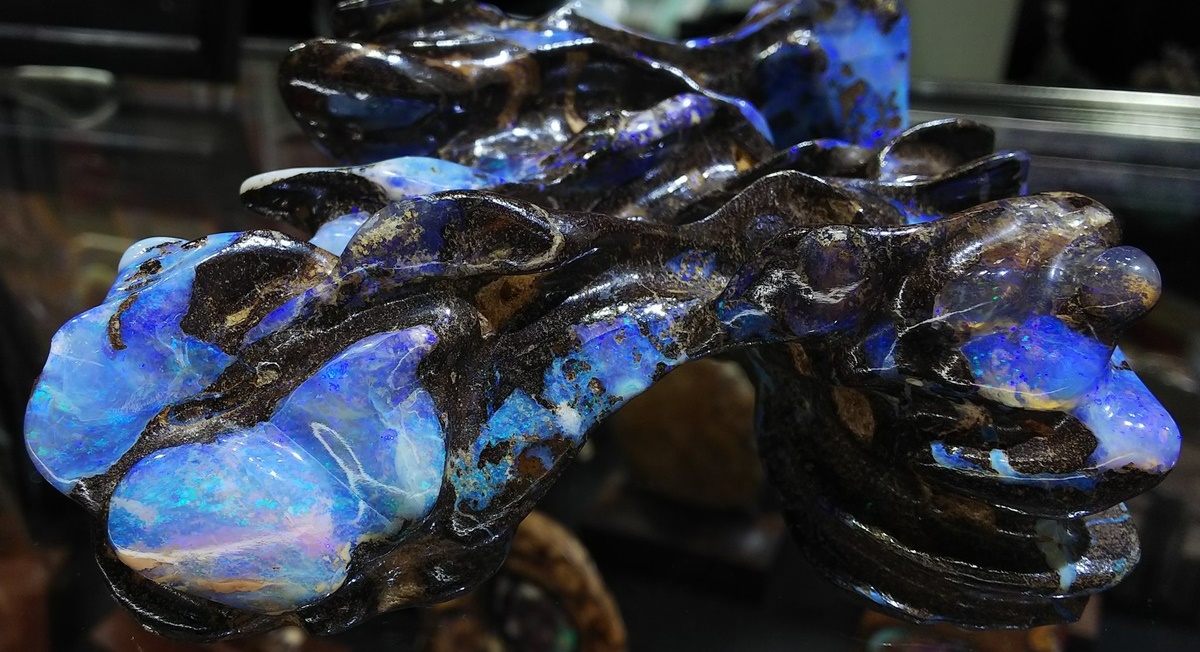 ボルダーオパール　オブジェ