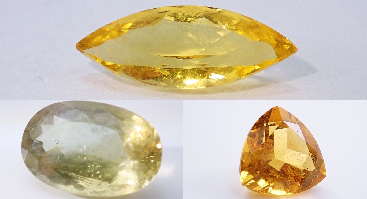 ヘリオドール　イエローベリル　ゴールデンベリル　ルース