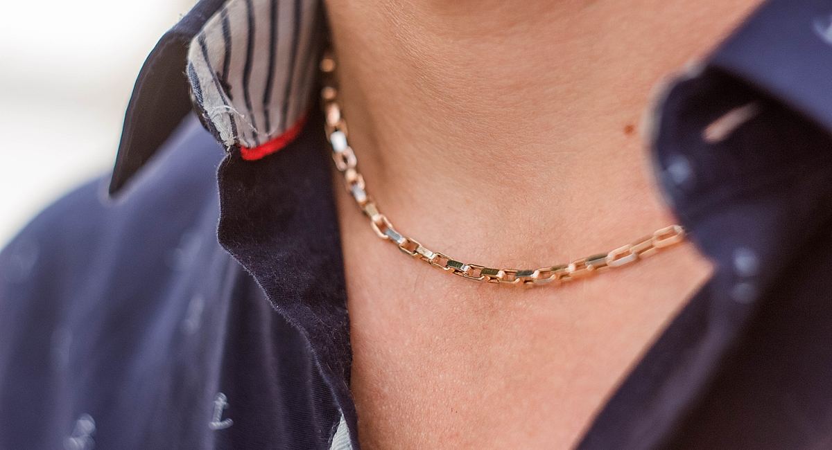 メンズネックレス　チェーン