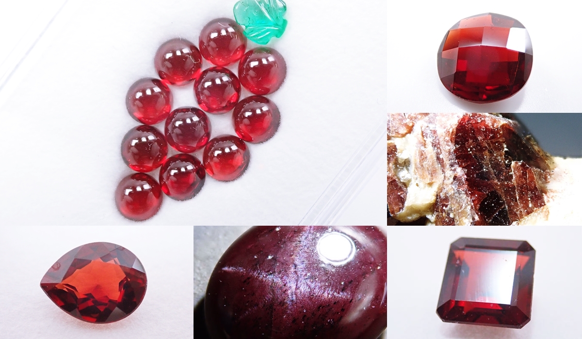 アルマンディンガーネット　ルース