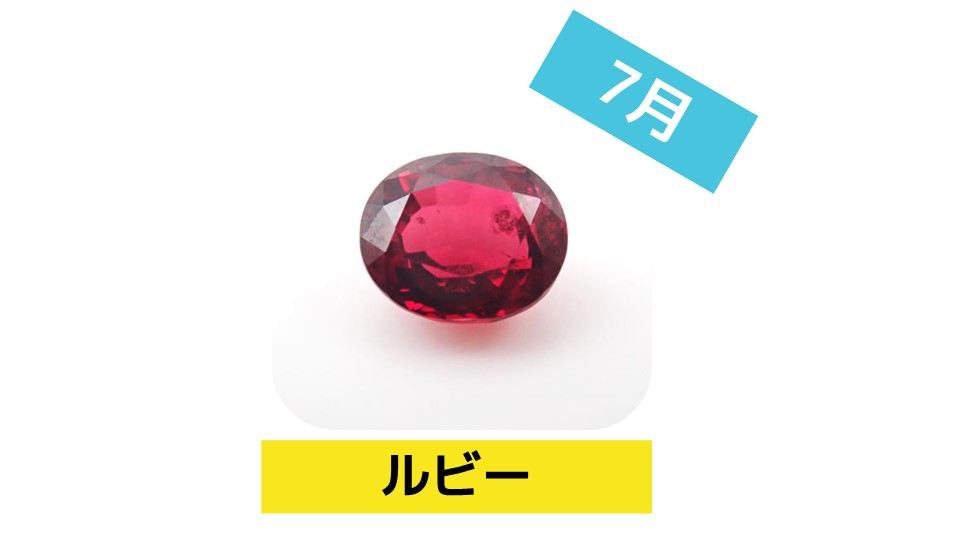 7月　誕生石