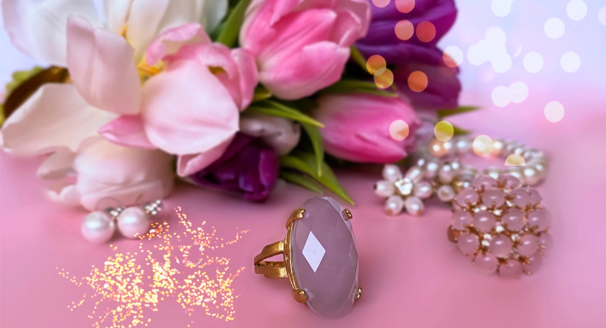 ジュエリー　花